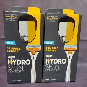 2- Schick Hydro Skin Comfort Stubble Eraser Total